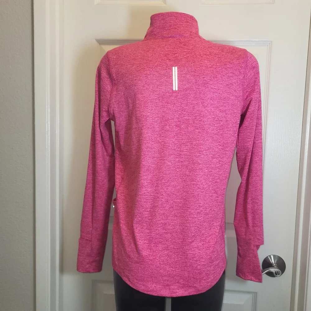Nike Dri-Fit Running Long Sleeve Pullover 1/2 Zip Berry Women's Sze-S MSRP$54.99